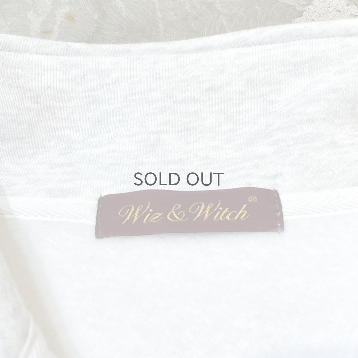 画像10: 【Wiz&Witch】"UNITED" TWO FACE HALF ZIP SWEATER / OS (10)