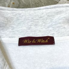 画像10: 【Wiz&Witch】"UNITED" TWO FACE HALF ZIP SWEATER / OS (10)