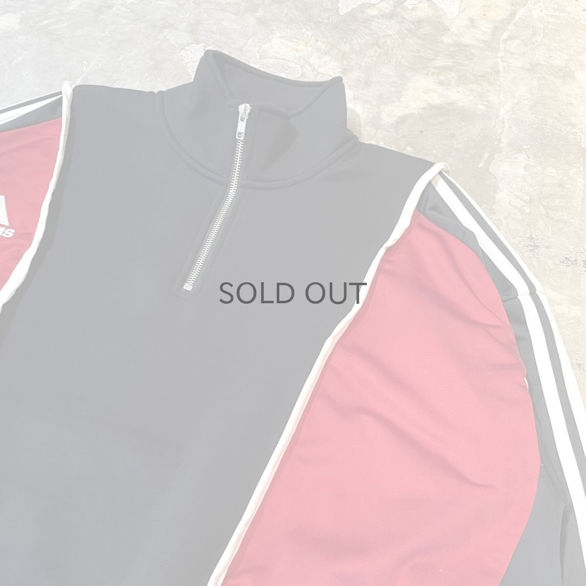 画像4: 【Wiz&Witch】"UNITED" SPORTY PIPING HALF ZIP SWEAT / OS (4)