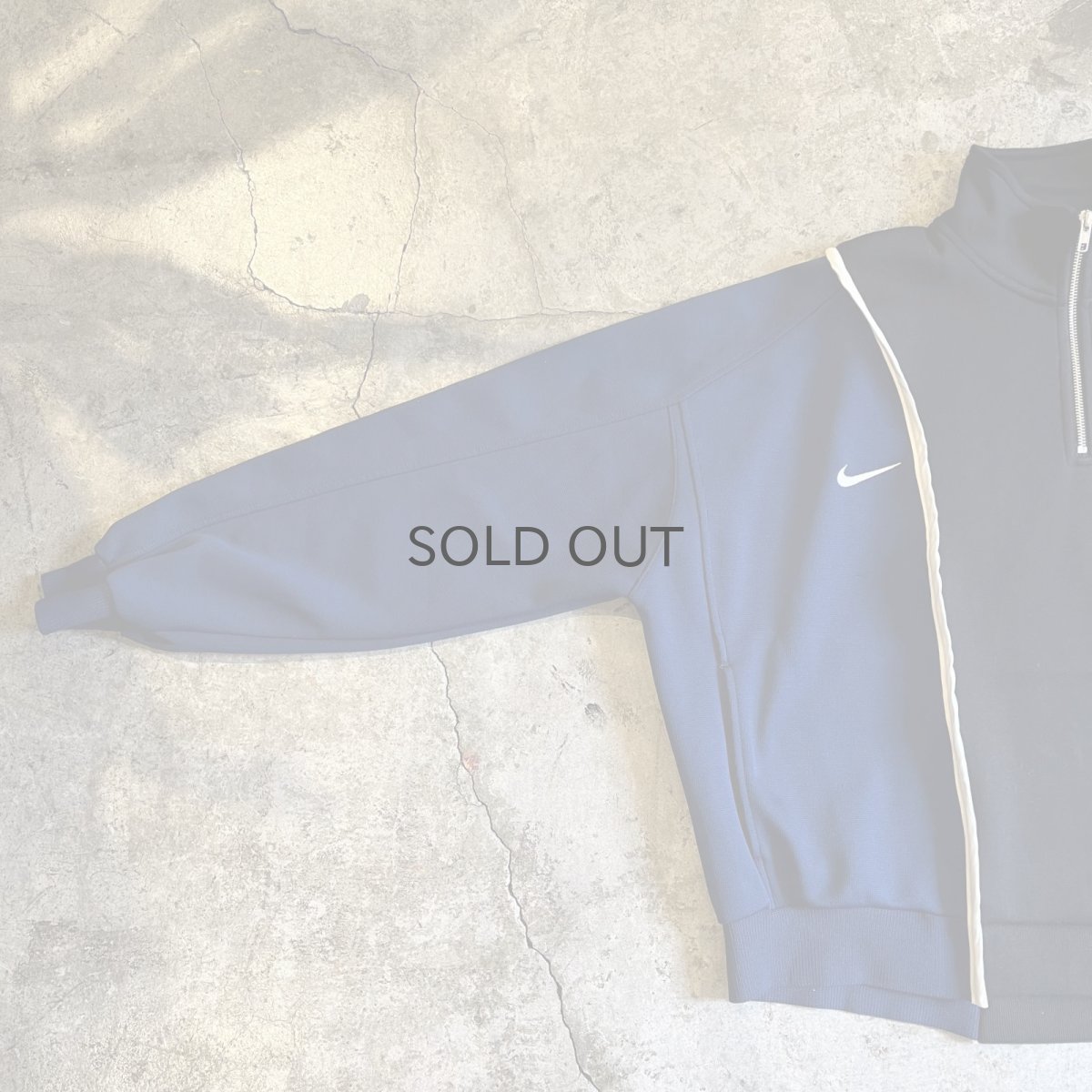 画像6: 【Wiz&Witch】"UNITED" SPORTY PIPING HALF ZIP SWEAT / OS (6)