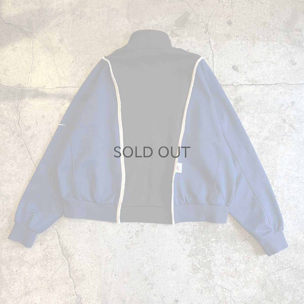 画像2: 【Wiz&Witch】"UNITED" SPORTY PIPING HALF ZIP SWEAT / OS (2)