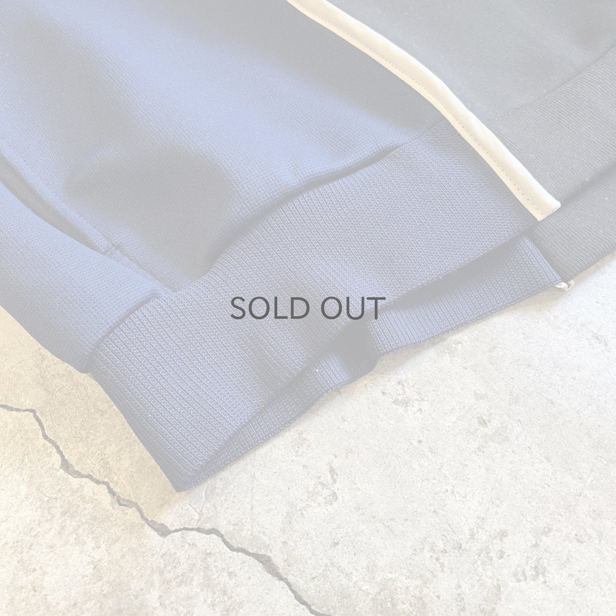 画像3: 【Wiz&Witch】"UNITED" SPORTY PIPING HALF ZIP SWEAT / OS (3)