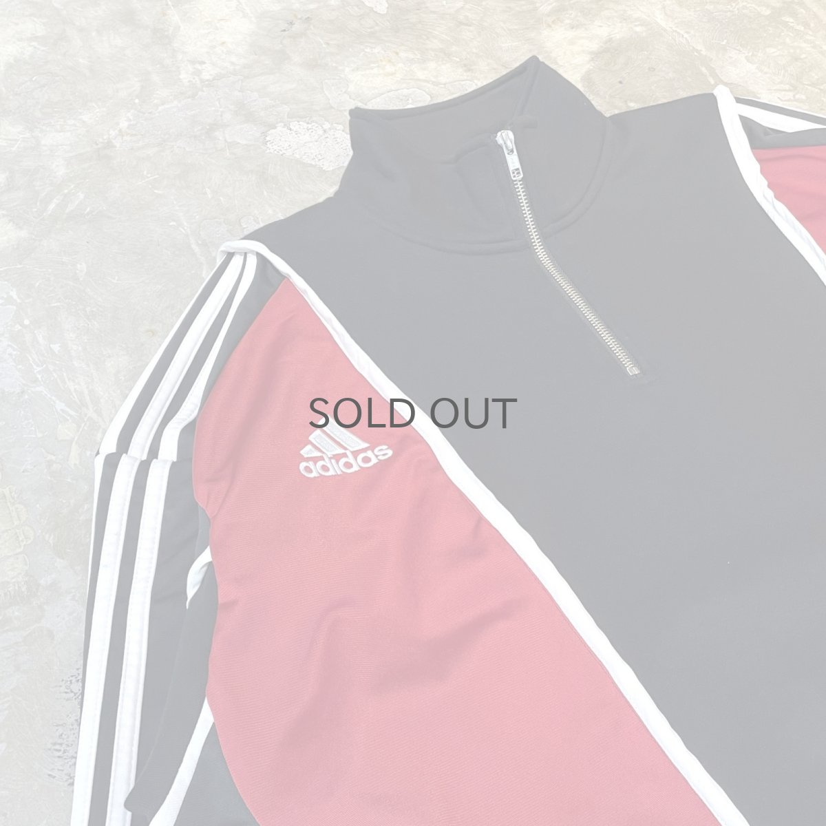 画像3: 【Wiz&Witch】"UNITED" SPORTY PIPING HALF ZIP SWEAT / OS (3)