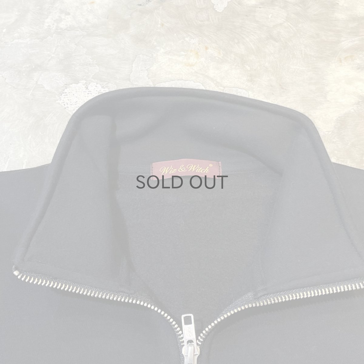 画像10: 【Wiz&Witch】"UNITED" SPORTY PIPING HALF ZIP SWEAT / OS (10)