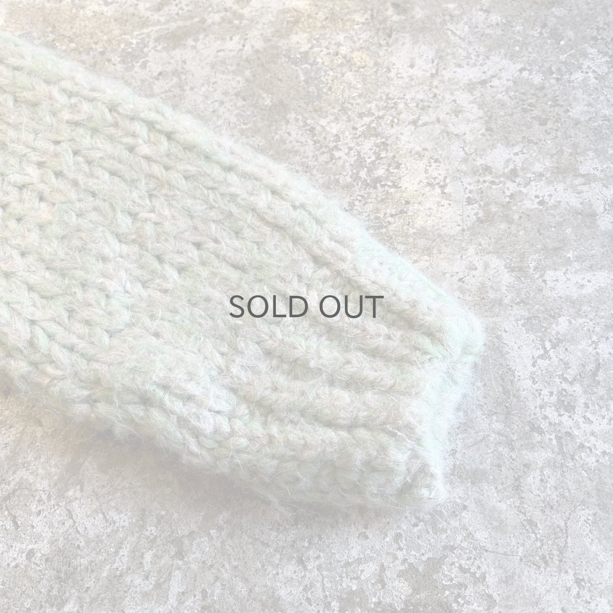 画像6: 2 COLOR PATTERN CHAIN STITCH DESIGN KNIT SWEATER / Ladies L (6)