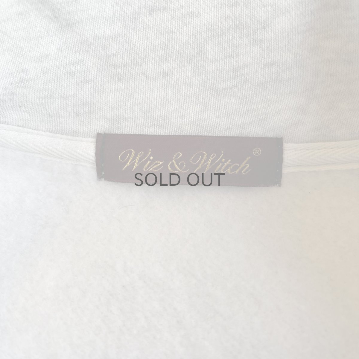 画像10: 【Wiz&Witch】"UNITED" SPORTY PIPING HALF ZIP SWEAT / OS (10)