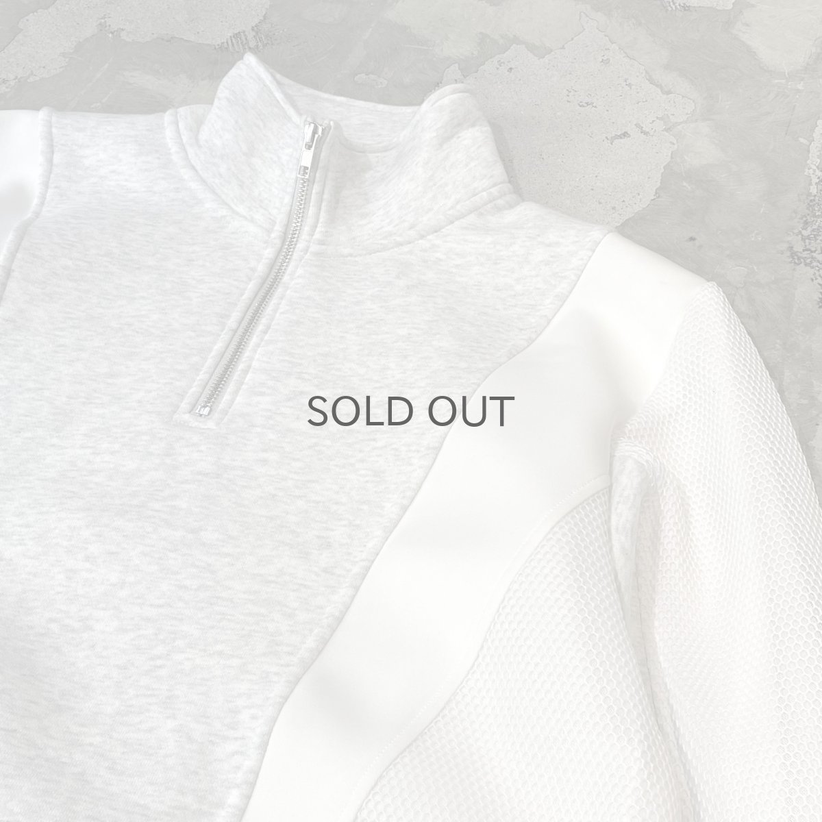 画像4: 【Wiz&Witch】"UNITED" SPORTY HALF ZIP SWEAT / OS (4)