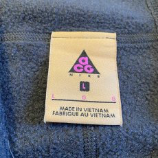 画像11: 【NIKE ACG】FRONT POCKET DESIGN HALF ZIP UP FLEECE HOODIE TOPS / Ladies L (11)