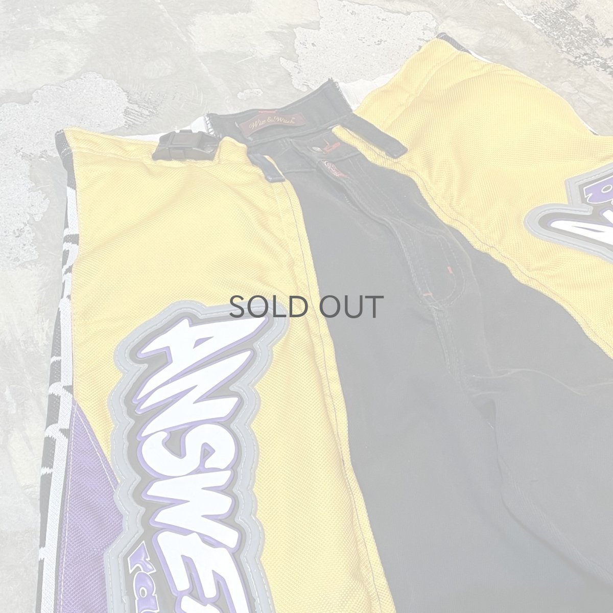 画像3: 【Wiz&Witch】"UNITED" TWO FACE WIDE MOTO-X PANTS / OS (3)