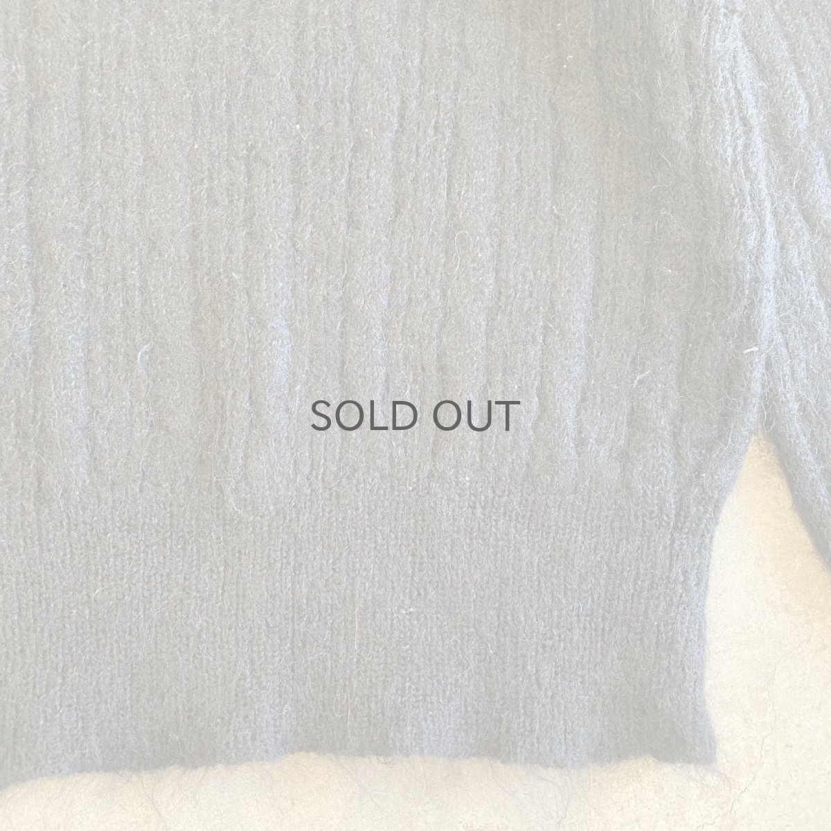 画像5: 【YVES SAINT LAURENT】BLACK COLOR DESIGN CREW NECK KNIT SWEATER / Ladies M (5)