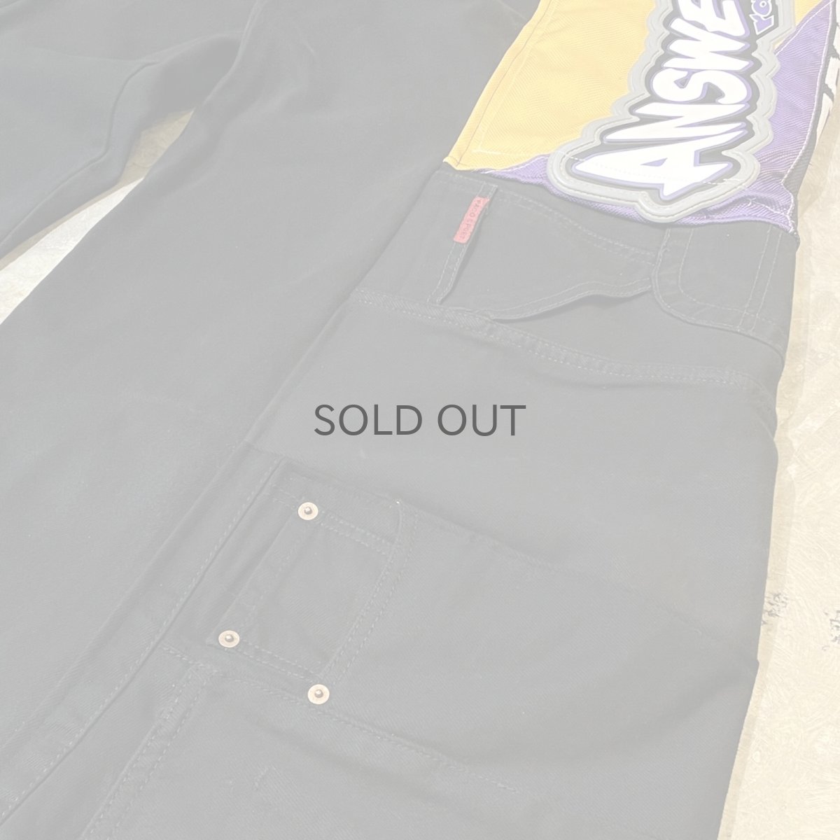 画像6: 【Wiz&Witch】"UNITED" TWO FACE WIDE MOTO-X PANTS / OS (6)