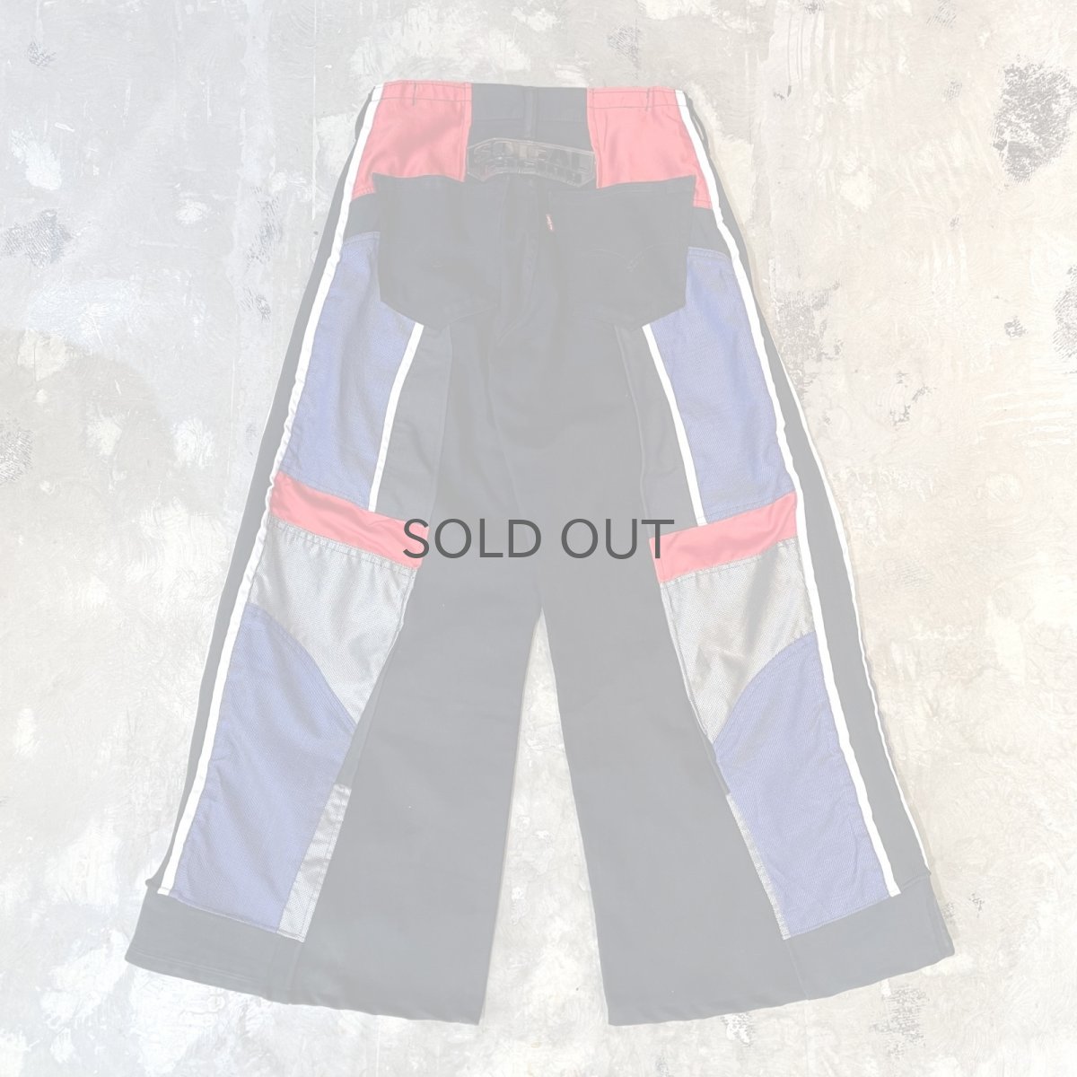 画像2: 【Wiz&Witch】"UNITED" TWO FACE WIDE MOTO-X PANTS / OS (2)