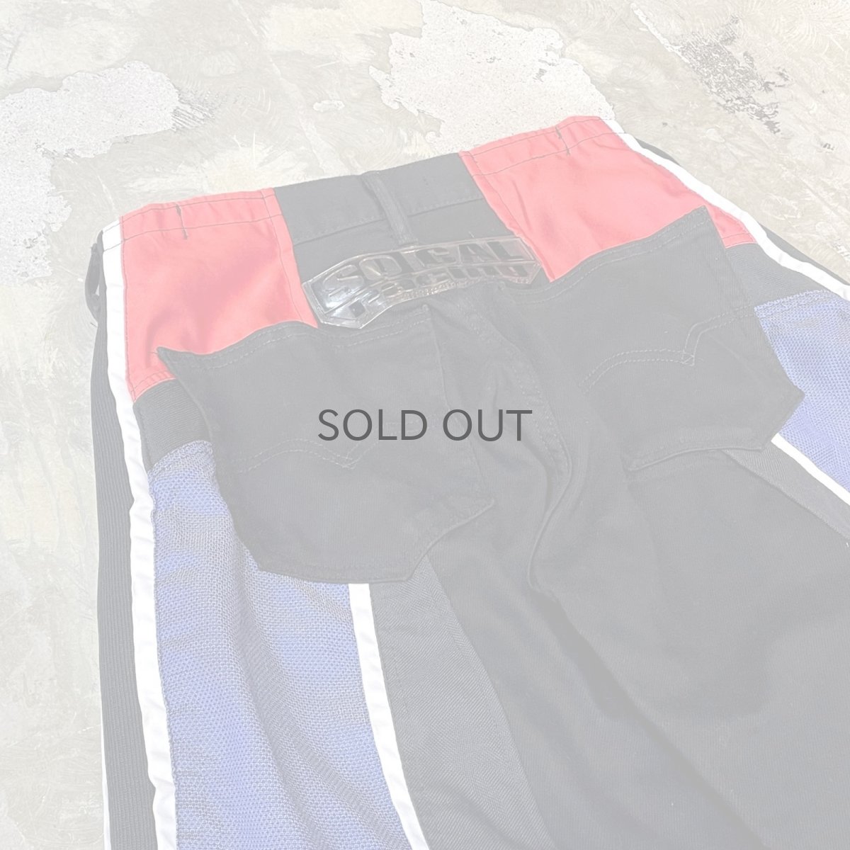 画像9: 【Wiz&Witch】"UNITED" TWO FACE WIDE MOTO-X PANTS / OS (9)