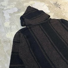 画像9: BROWN COLOR BASE MEXICAN PARKA / Mens L (9)