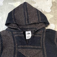 画像10: BROWN COLOR BASE MEXICAN PARKA / Mens L (10)