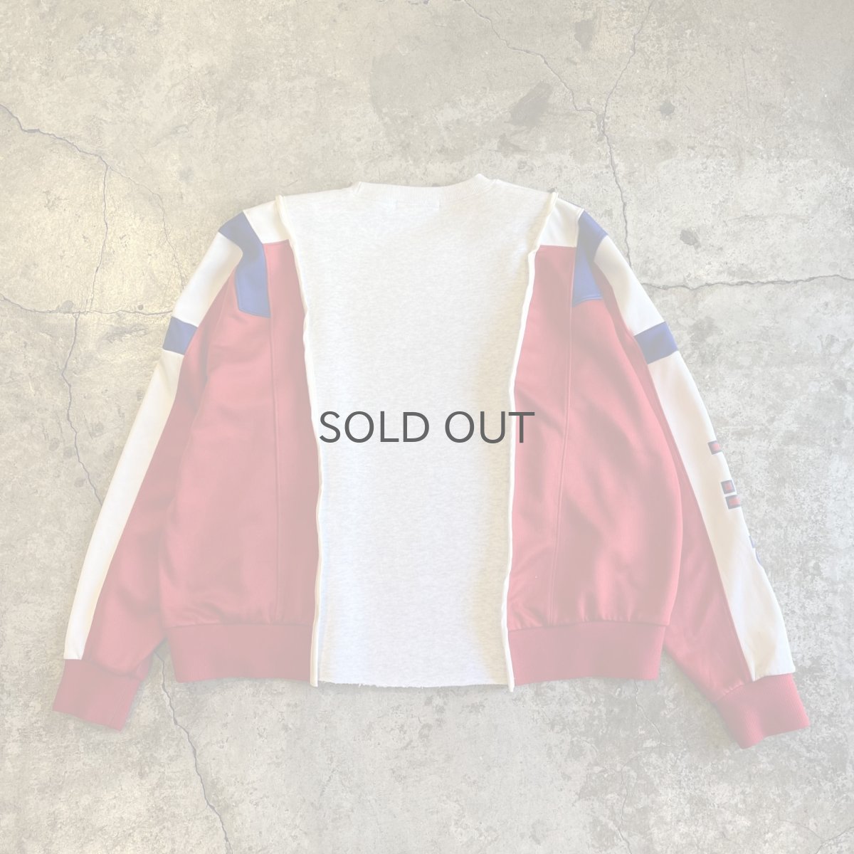 画像2: 【Wiz&Witch】"UNITED" SPORTY PIPING SWEAT / OS (2)