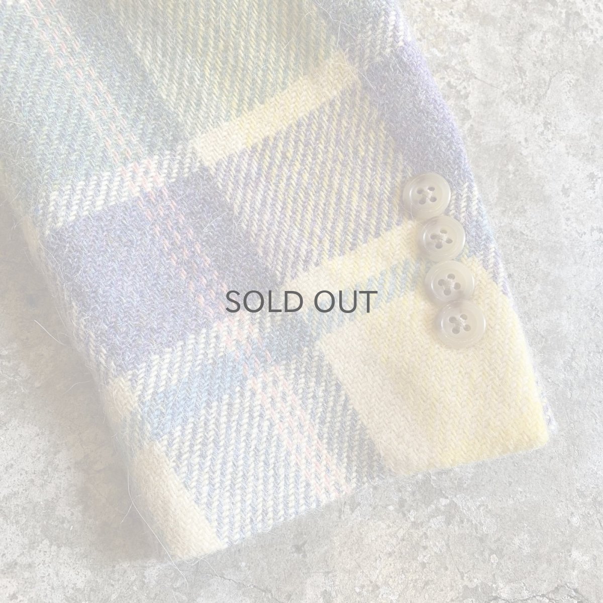 画像7: 【POLO RALPH LAUREN】COLOR CHECK PATTERN DESIGN TAILORED JACKET / Ladies L  (7)