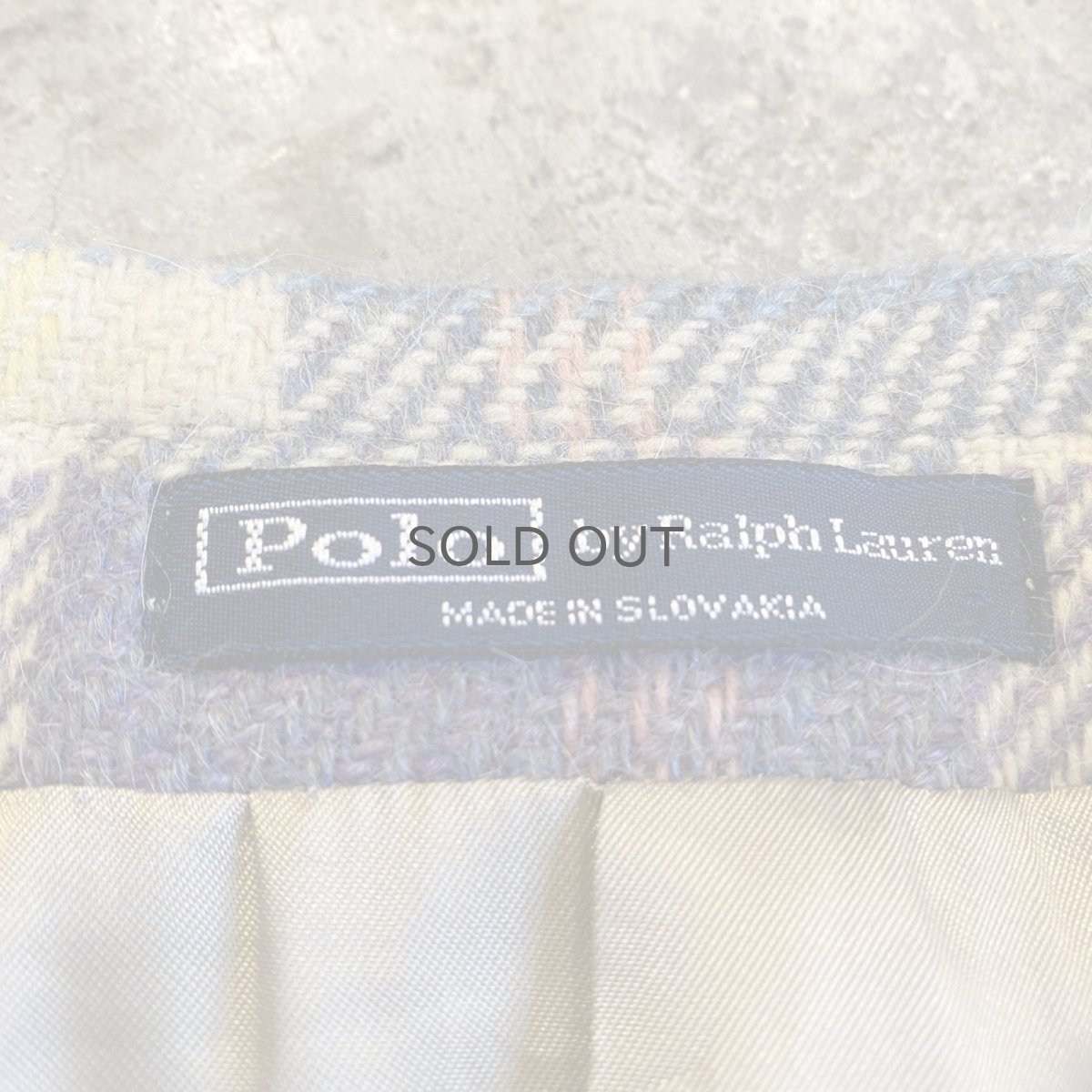 画像12: 【POLO RALPH LAUREN】COLOR CHECK PATTERN DESIGN TAILORED JACKET / Ladies L  (12)