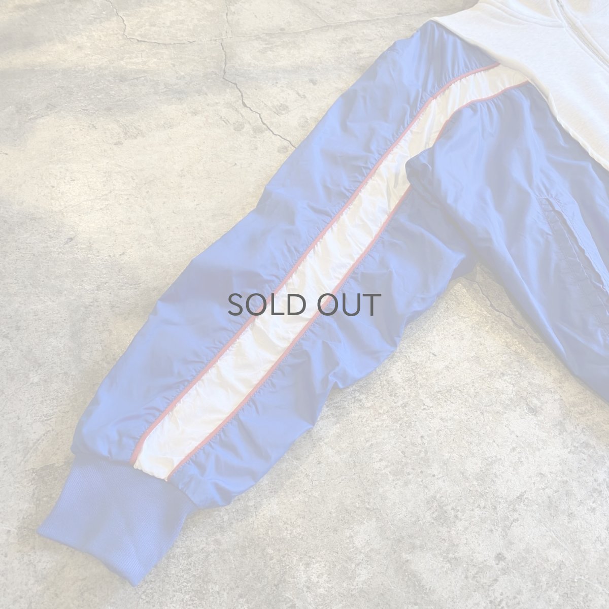 画像5: 【Wiz&Witch】"UNITED" SPORTY PIPING HALF ZIP SWEAT / OS (5)