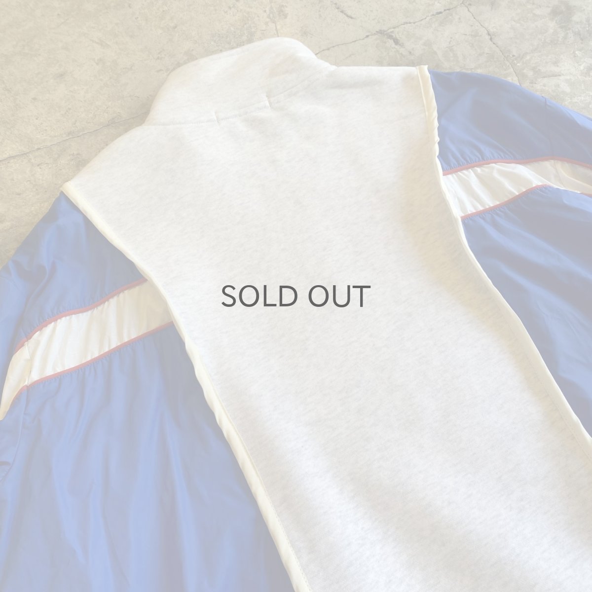 画像8: 【Wiz&Witch】"UNITED" SPORTY PIPING HALF ZIP SWEAT / OS (8)