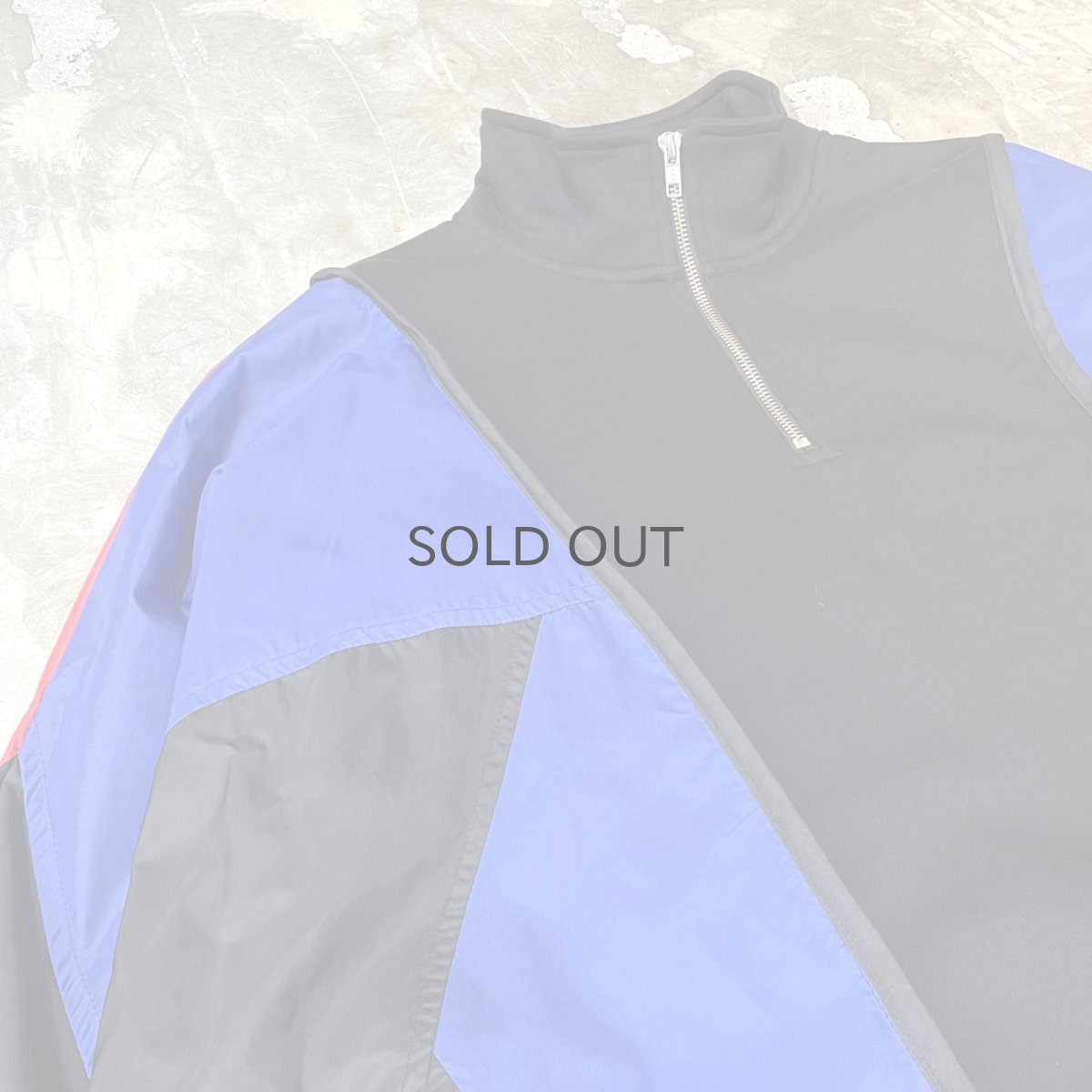 画像3: 【Wiz&Witch】"UNITED" SPORTY PIPING HALF ZIP SWEAT / OS (3)