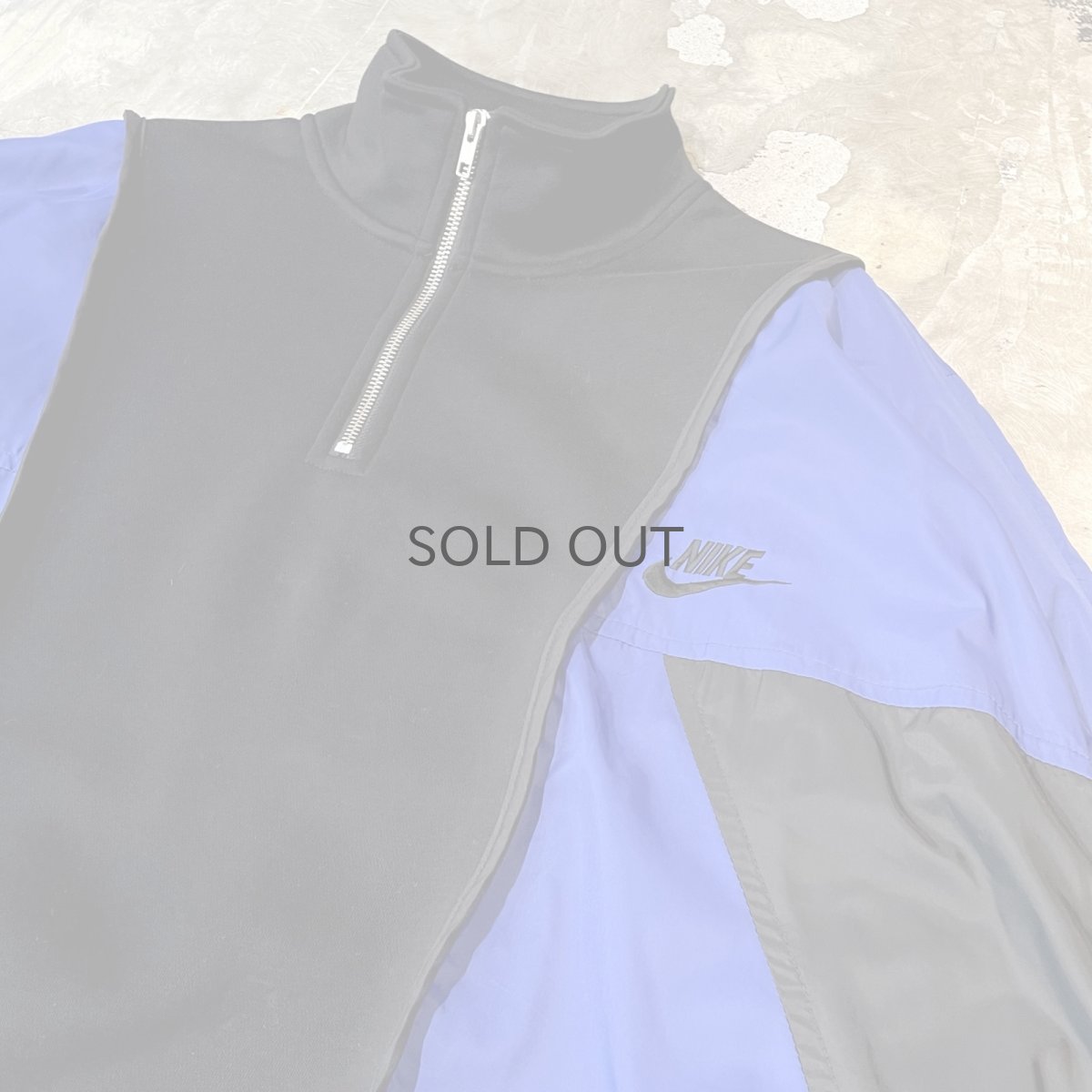 画像4: 【Wiz&Witch】"UNITED" SPORTY PIPING HALF ZIP SWEAT / OS (4)