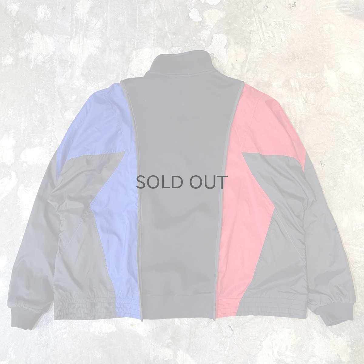 画像2: 【Wiz&Witch】"UNITED" SPORTY PIPING HALF ZIP SWEAT / OS (2)