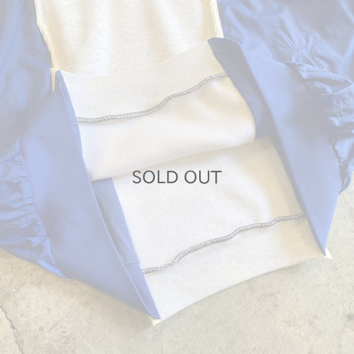 画像9: 【Wiz&Witch】"UNITED" SPORTY PIPING HALF ZIP SWEAT / OS (9)