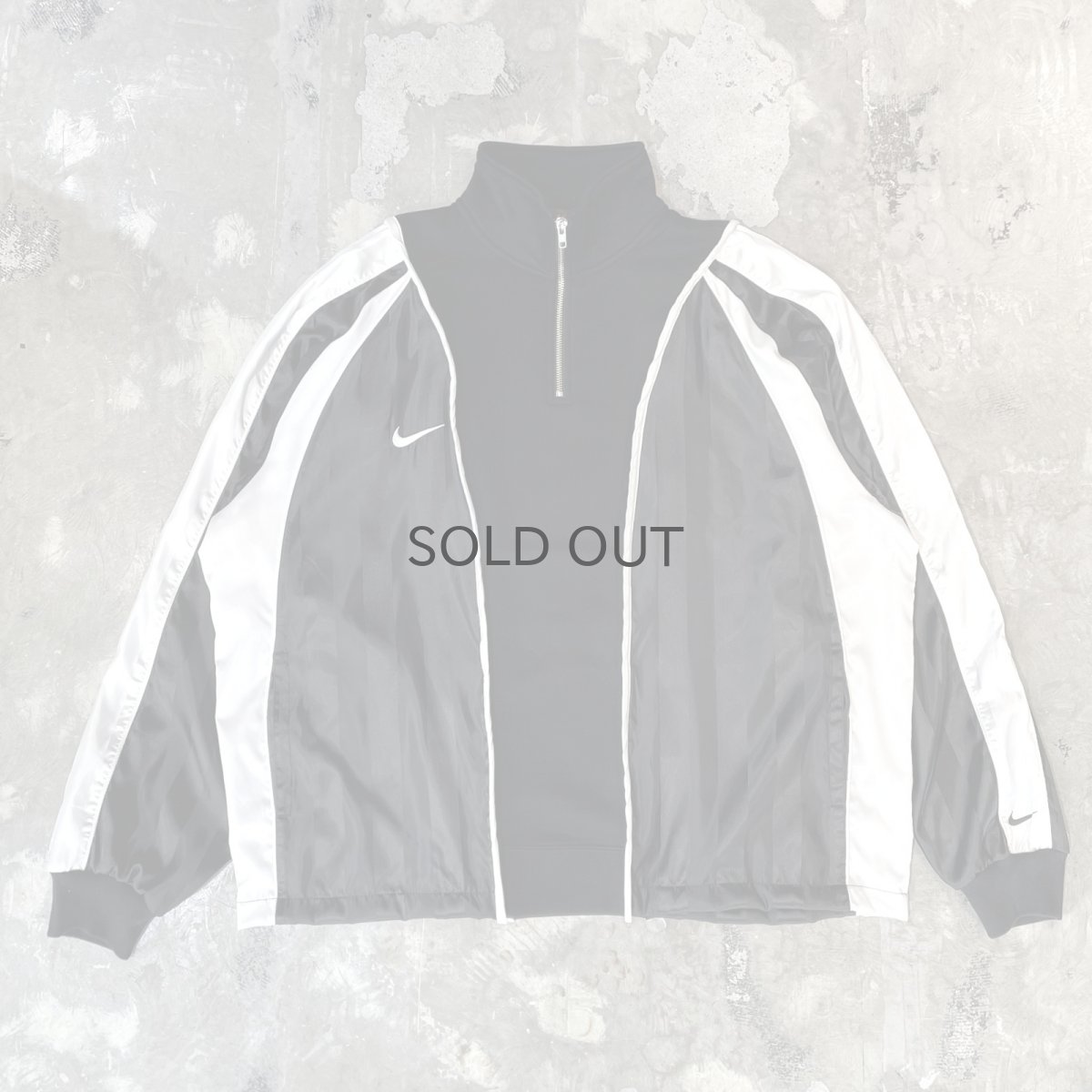 画像1: 【Wiz&Witch】"UNITED" SPORTY PIPING HALF ZIP SWEAT / OS (1)