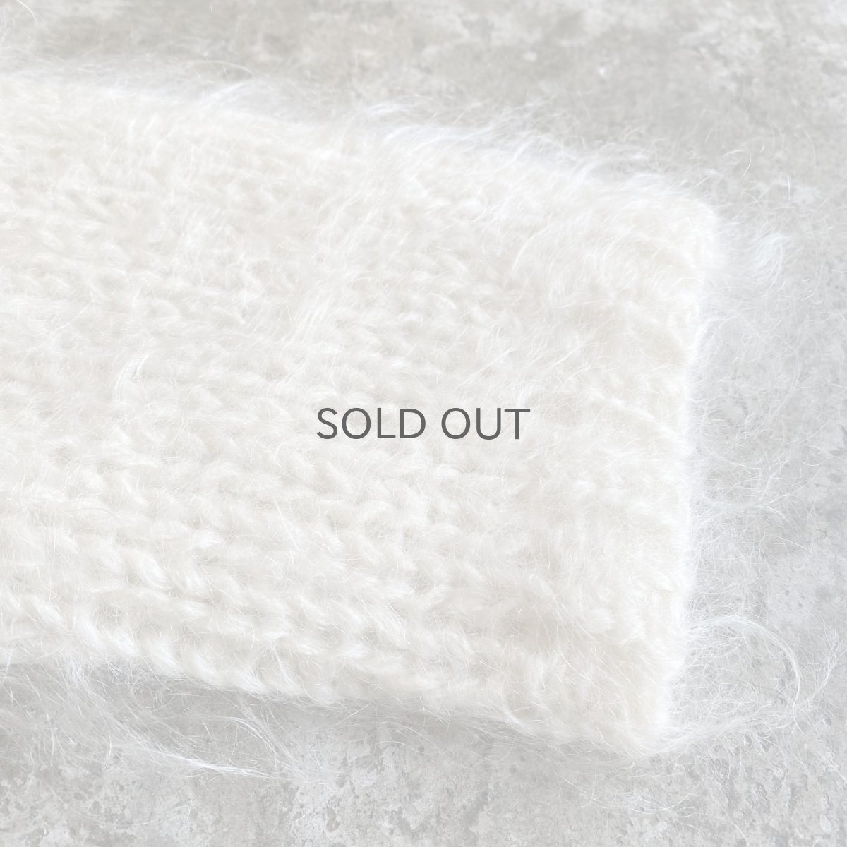 画像8: OLD PATCH MOHAIR DESIGN KNIT CARDIGAN / Ladies M (8)