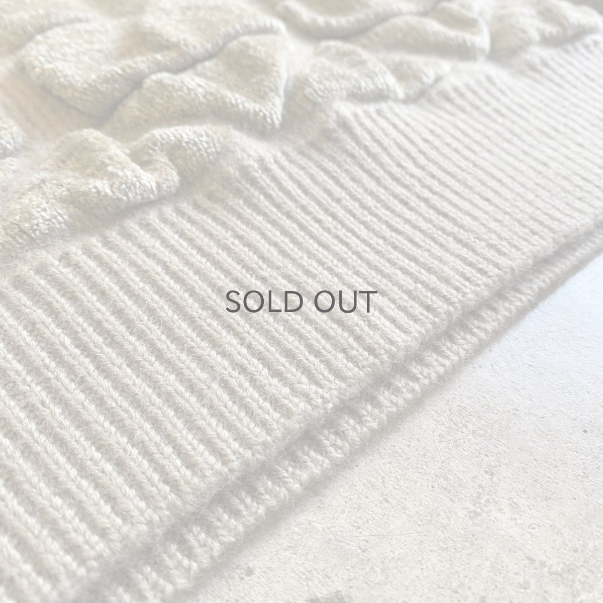 画像11: DESIGN ART EMBOSS KNIT SWEATER / Ladies L(M) (11)