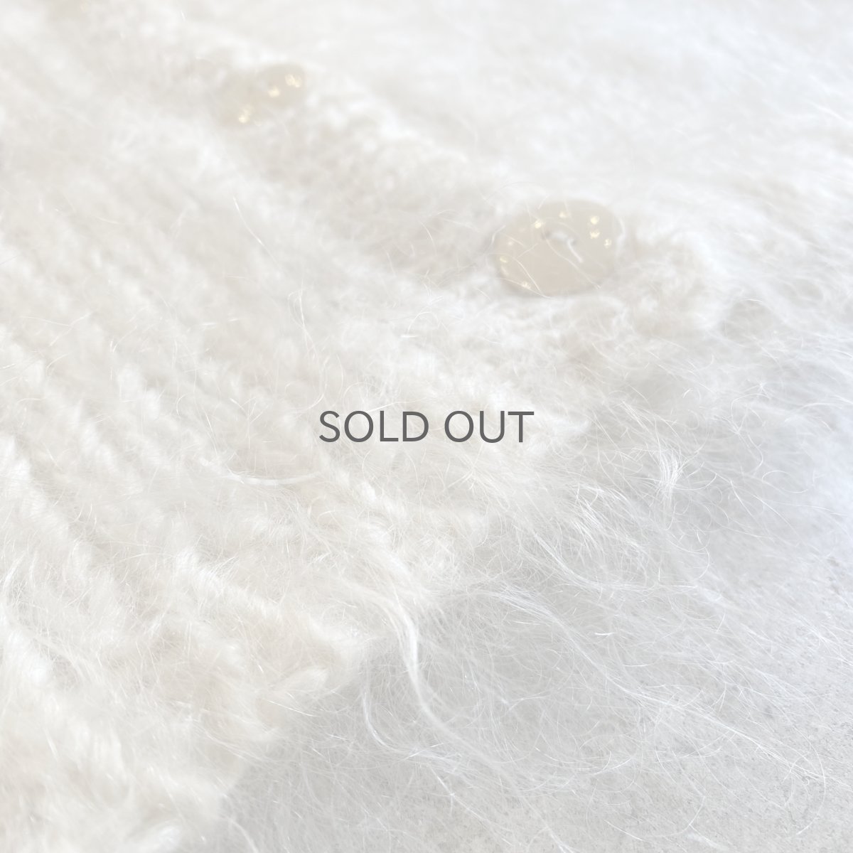 画像11: OLD PATCH MOHAIR DESIGN KNIT CARDIGAN / Ladies M (11)