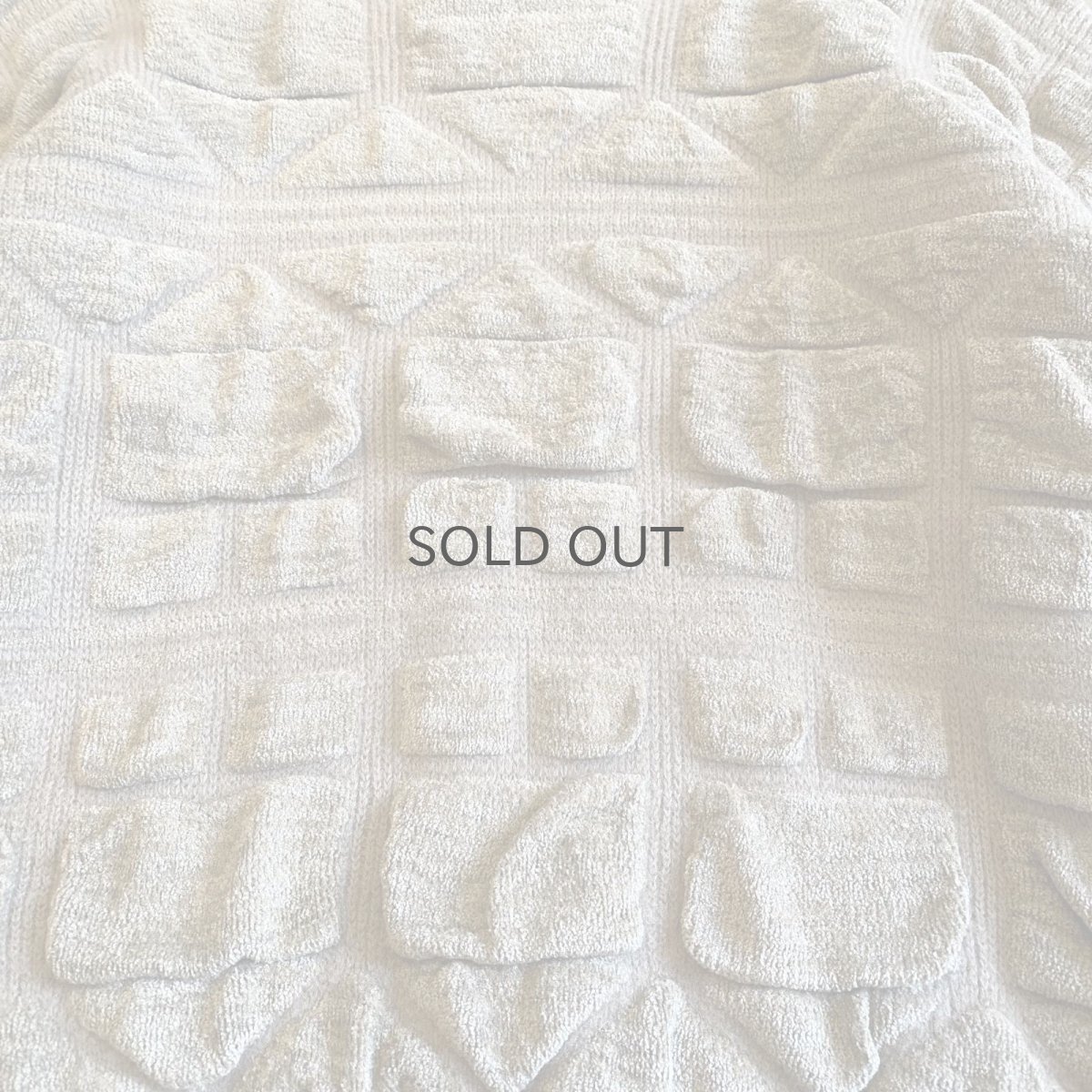 画像5: DESIGN ART EMBOSS KNIT SWEATER / Ladies L(M) (5)