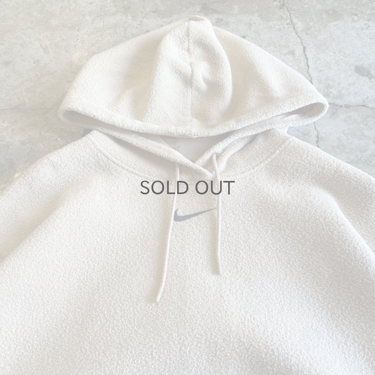 画像5: 【NIKE】POINT LOGO PILE DESIGN HOODIE / Ladies M(L)  (5)