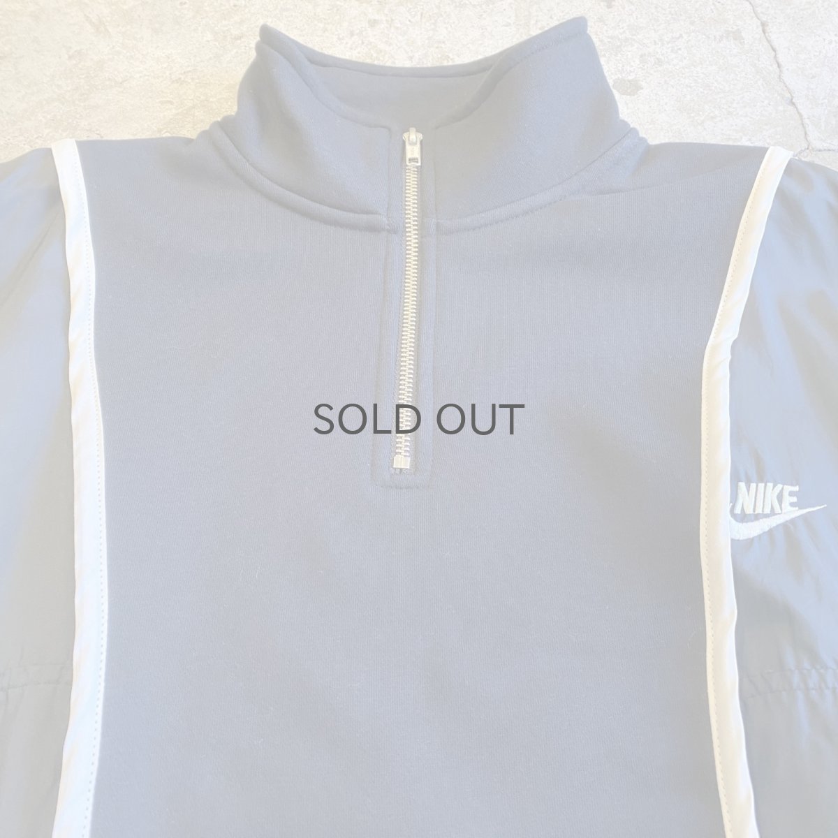 画像5: 【Wiz&Witch】"UNITED" SPORTY PIPING HALF ZIP SWEAT / OS (5)