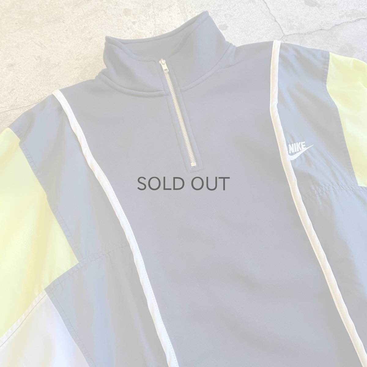 画像3: 【Wiz&Witch】"UNITED" SPORTY PIPING HALF ZIP SWEAT / OS (3)