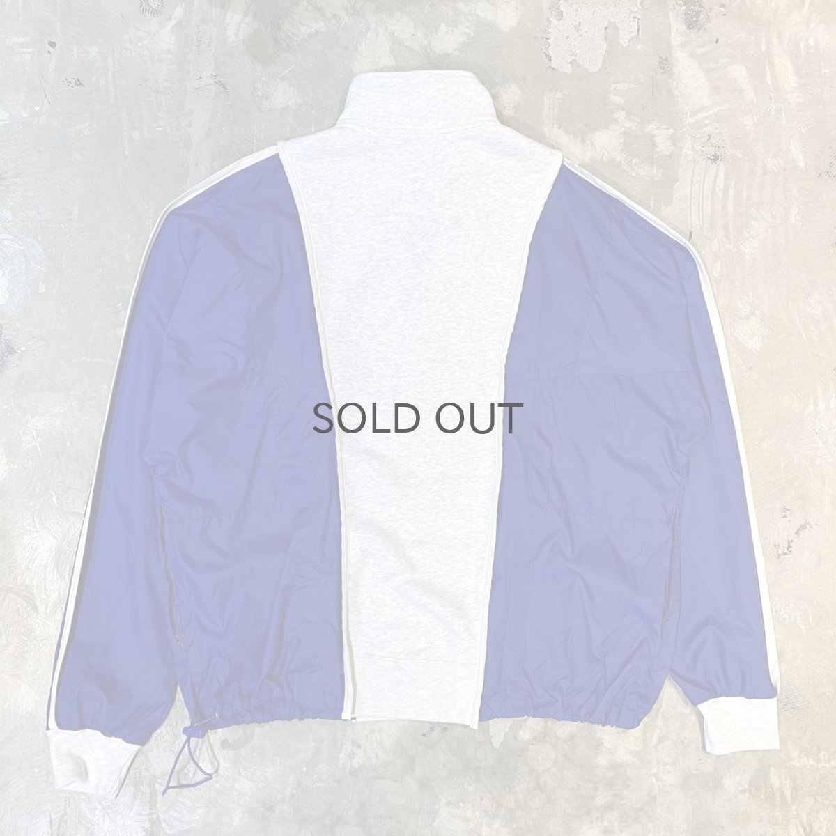 画像2: 【Wiz&Witch】"UNITED" SPORTY PIPING HALF ZIP SWEAT / OS (2)