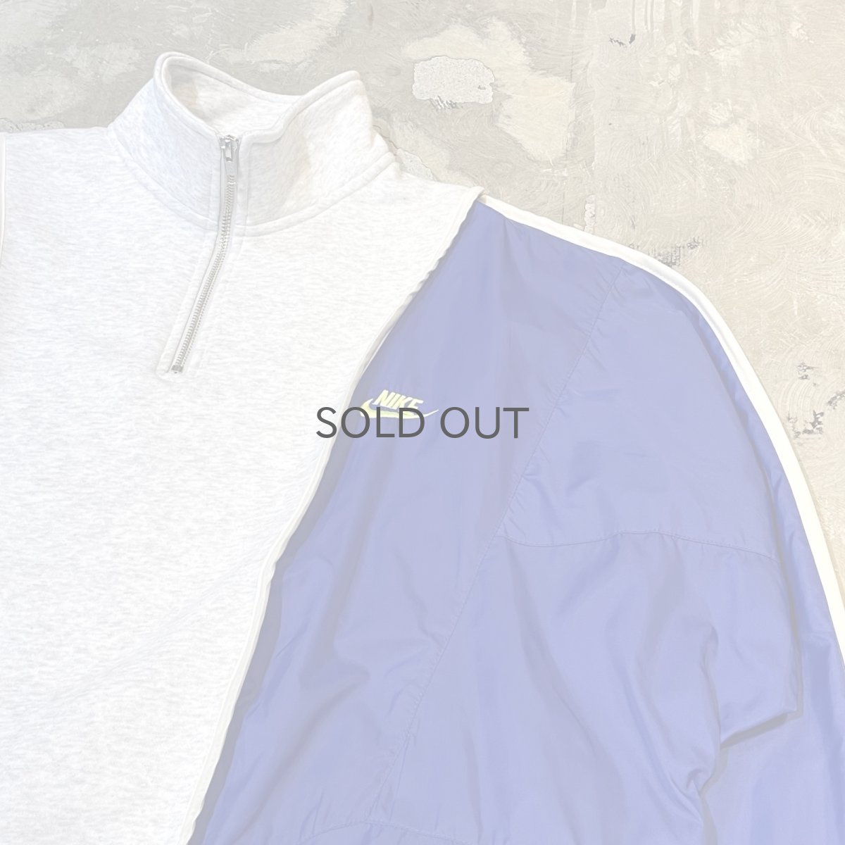 画像4: 【Wiz&Witch】"UNITED" SPORTY PIPING HALF ZIP SWEAT / OS (4)