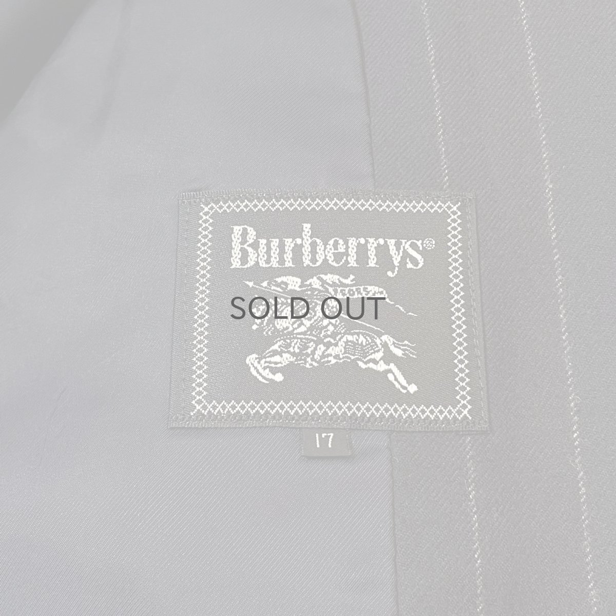 画像11: 【BURBERRY】STRIPE PATTERN DOUBLE BREASTED TAILORED JACKET / Mens L (11)