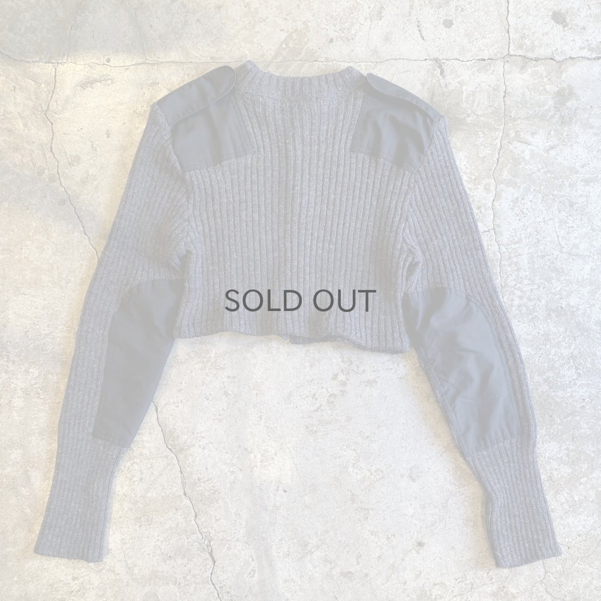 画像2: 【Wiz&Witch】"WEIRD" PATCH MILITARY HOOK UP CARDIGAN / OS (2)