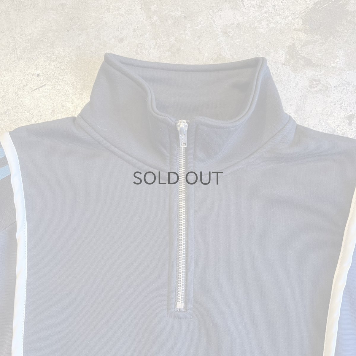 画像9: 【Wiz&Witch】"UNITED" SPORTY PIPING HALF ZIP SWEAT / OS (9)