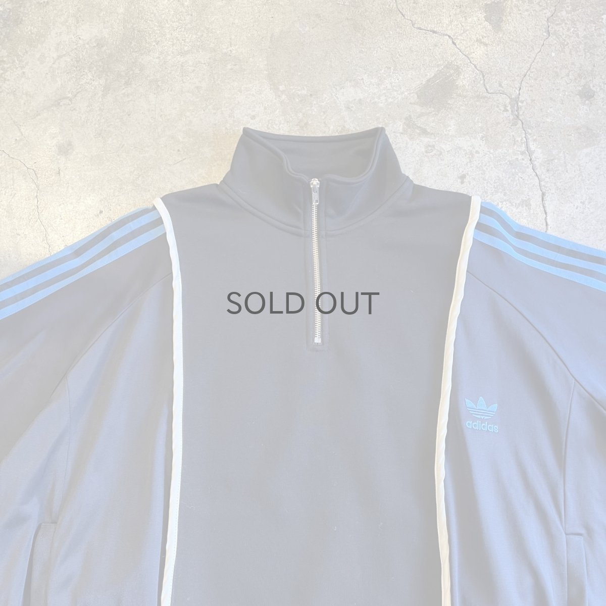 画像8: 【Wiz&Witch】"UNITED" SPORTY PIPING HALF ZIP SWEAT / OS (8)