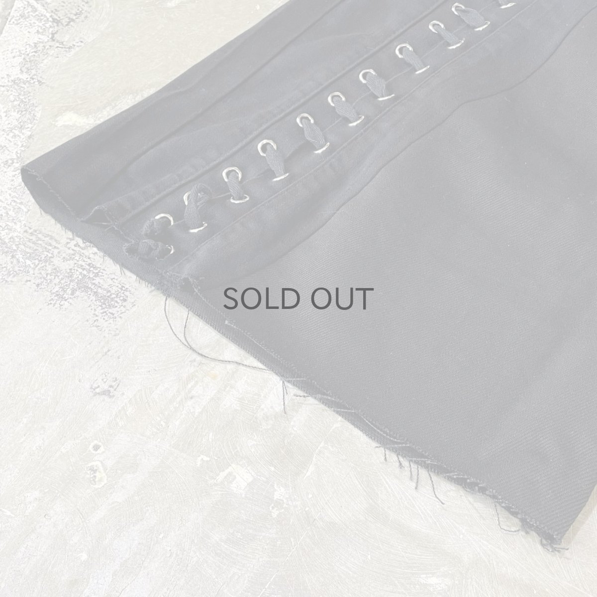 画像8: 【Wiz&Witch】"UNITED" TWO FACE LACE UP DENIM PANTS / OS (8)