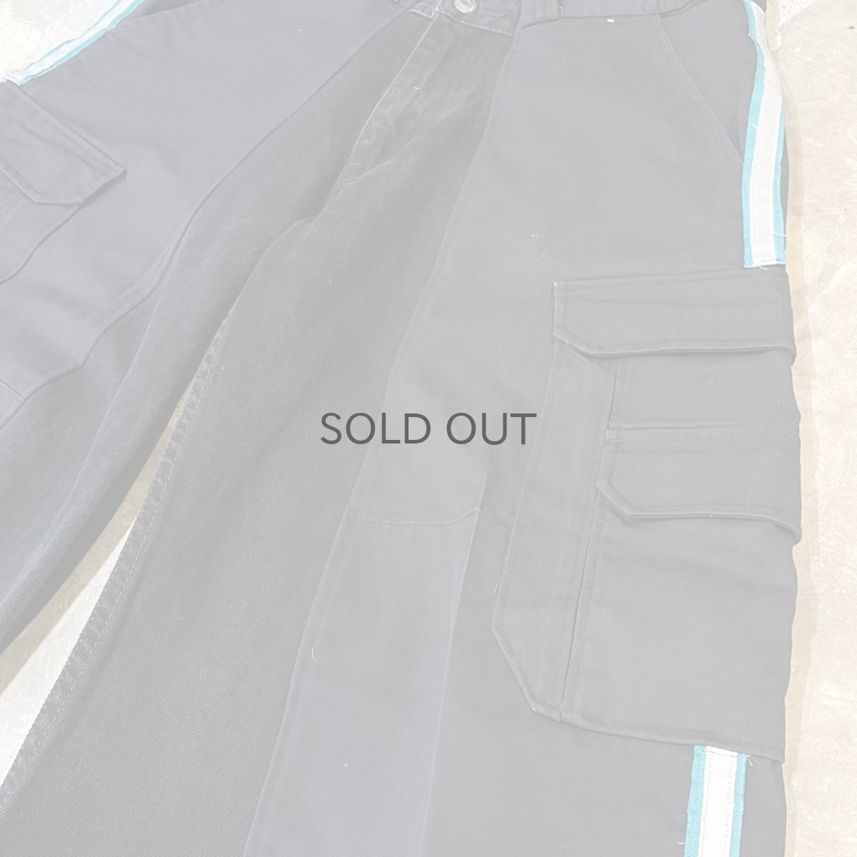 画像4: 【Wiz&Witch】"UNITED" TWO FACE DENIM CARGO PANTS / OS (4)