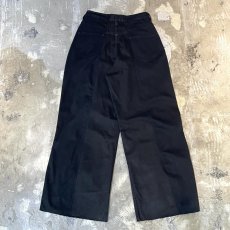 画像2: 【Wiz&Witch】"UNITED" TWO FACE LACE UP DENIM PANTS / OS (2)