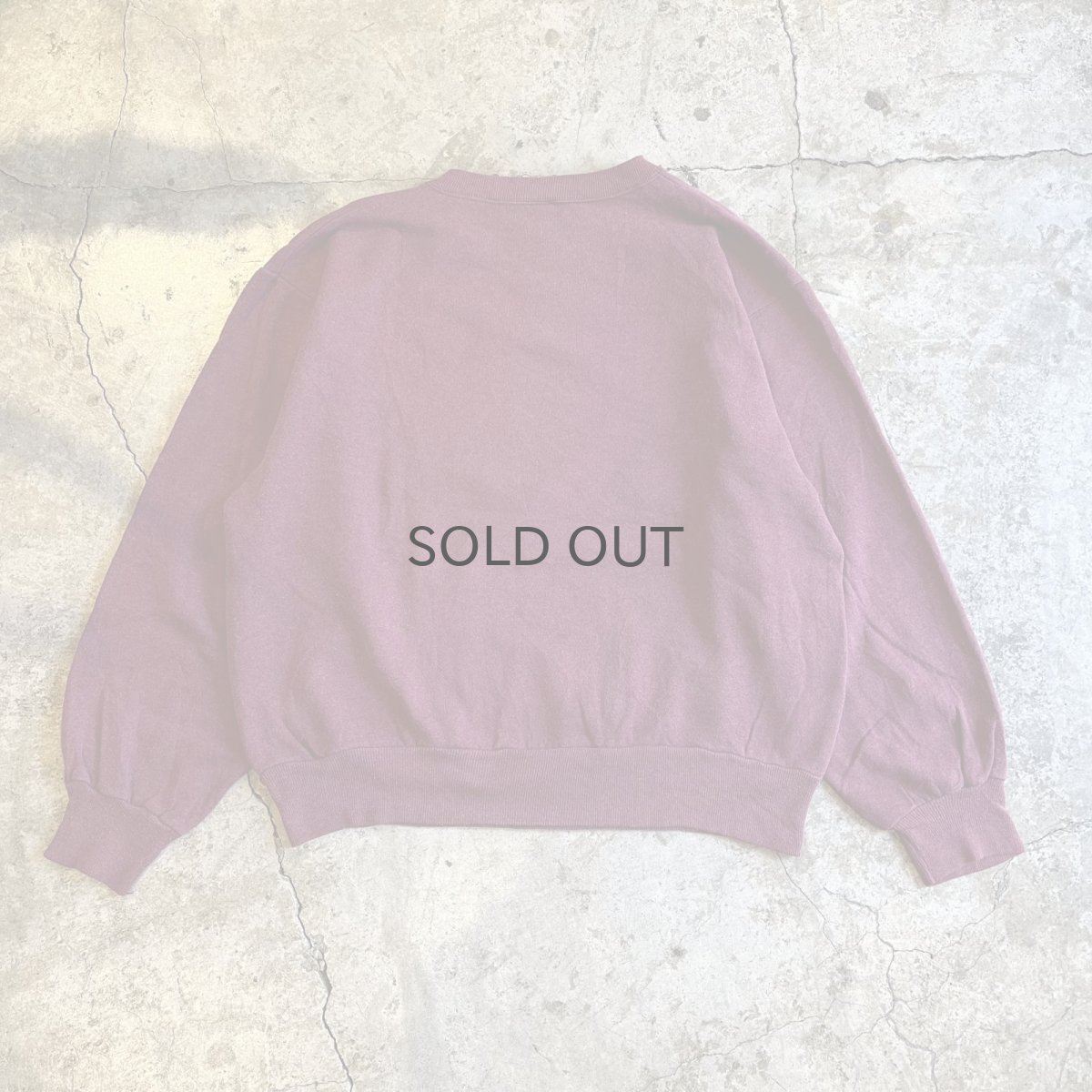 画像2: 【CHAMPION】OLD FRONT PRINTED DESIGN COLLEGE COLOR L/S SWEAT / Ladies XL / MADE IN USA (2)