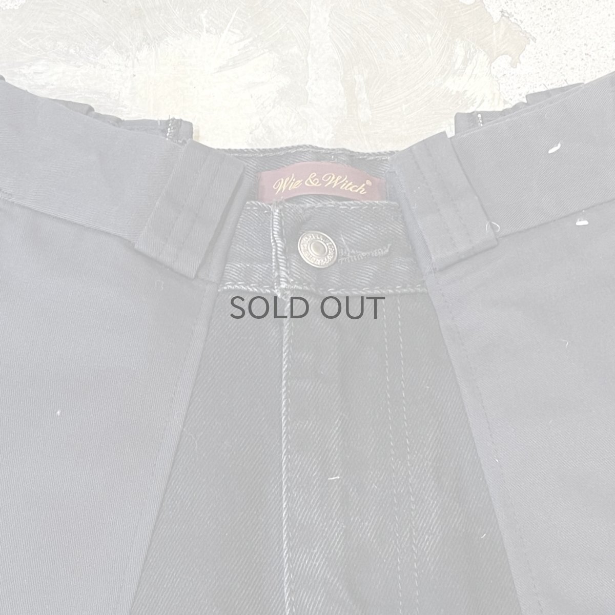 画像10: 【Wiz&Witch】"UNITED" TWO FACE DENIM CARGO PANTS / OS (10)