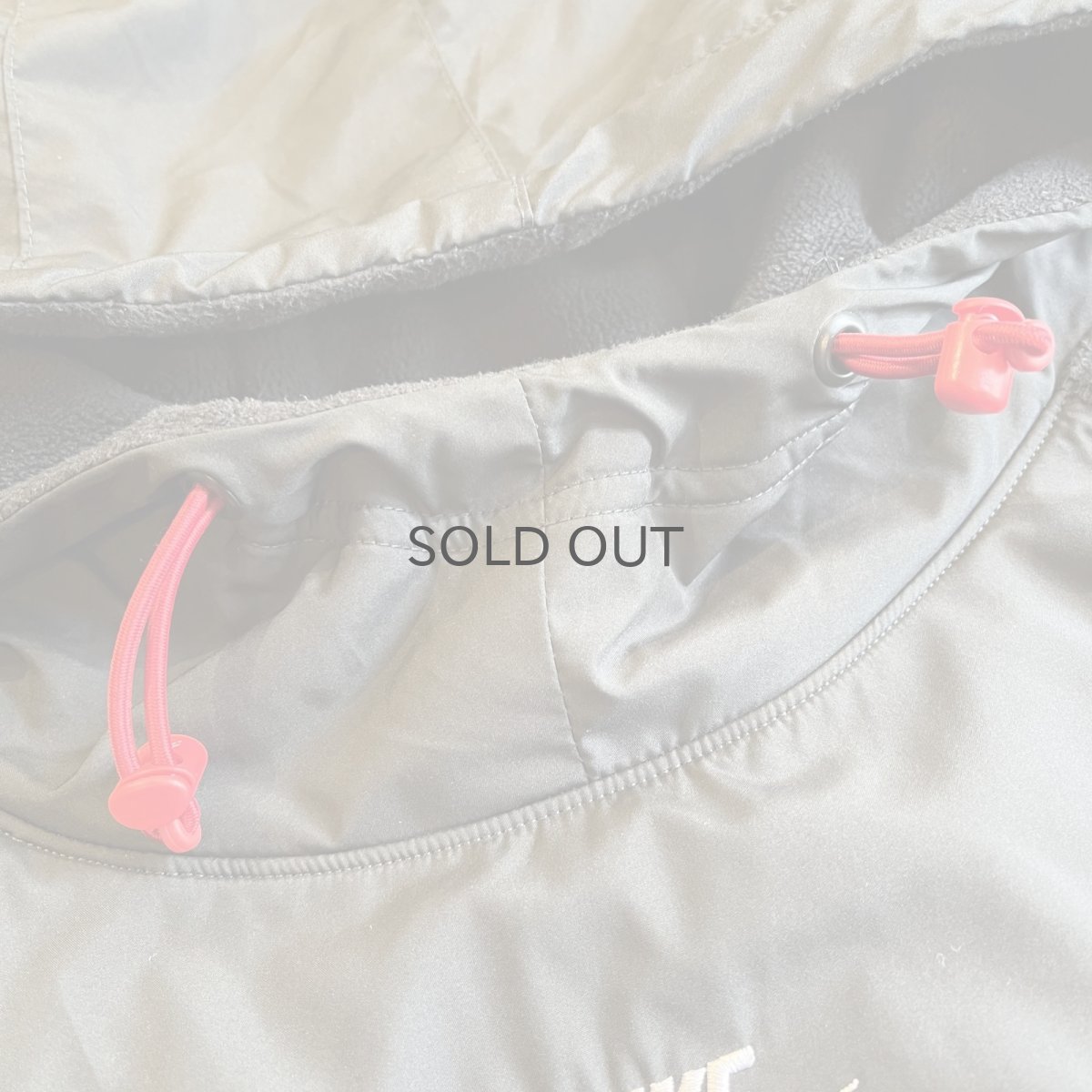 画像13: 【NIKE】FLEECE×NYLON DOCKING DESIGN L/S HOODIE / Ladies L(M)  (13)