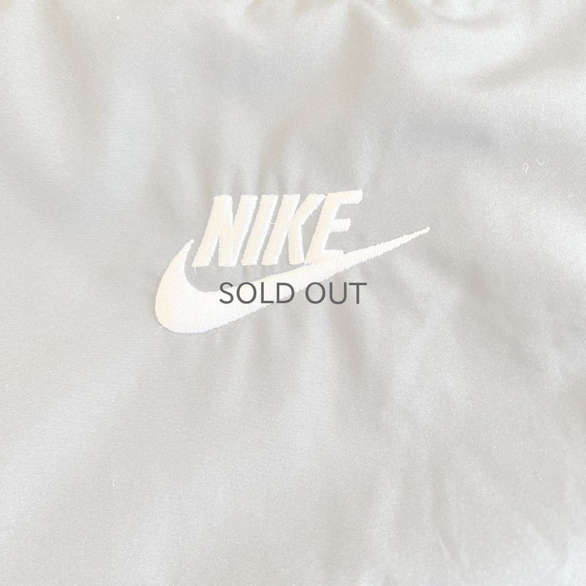 画像14: 【NIKE】FLEECE×NYLON DOCKING DESIGN L/S HOODIE / Ladies L(M)  (14)