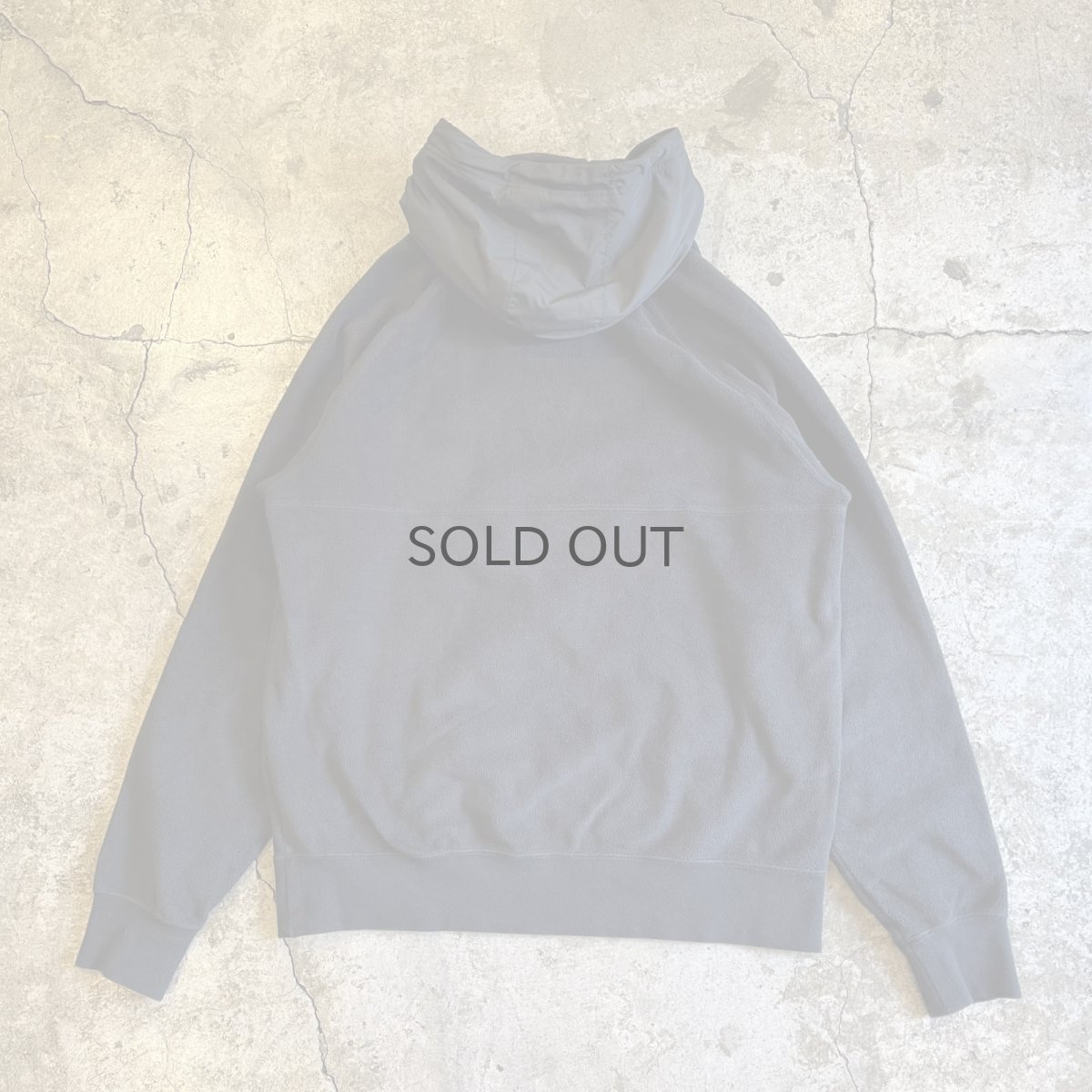 画像2: 【NIKE】FLEECE×NYLON DOCKING DESIGN L/S HOODIE / Ladies L(M)  (2)